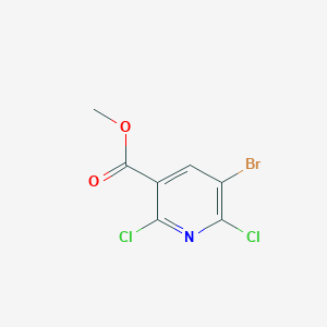 molecular formula C7H4BrCl2NO2 B1495168 Methyl 5-bromo-2,6-dichloronicotinate 