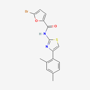 5-bromo-N-[4-(2,4-dimethylphenyl)-1,3-thiazol-2-yl]furan-2-carboxamide