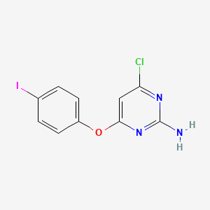 molecular formula C10H7ClIN3O B14951838 4-Chloro-6-(4-iodophenoxy)pyrimidin-2-amine 