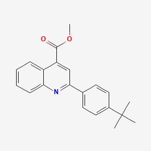 Methyl 2-(4-tert-butylphenyl)quinoline-4-carboxylate