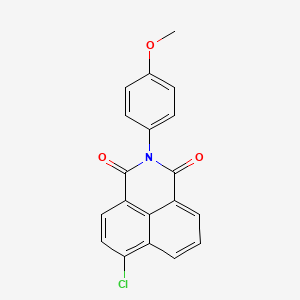 6-chloro-2-(4-methoxyphenyl)-1H-benzo[de]isoquinoline-1,3(2H)-dione