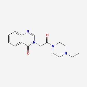 3-(2-(4-ethylpiperazin-1-yl)-2-oxoethyl)quinazolin-4(3H)-one