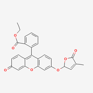 molecular formula C27H20O7 B1495196 Yoshimulactone Green (YLG) CAS No. 1807549-00-3