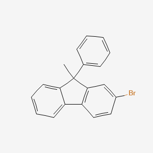 molecular formula C20H15B B1495201 2-bromo-9-methyl-9-phenyl-9H-Fluorene 
