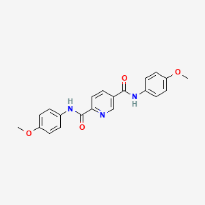 N,N'-bis(4-methoxyphenyl)pyridine-2,5-dicarboxamide