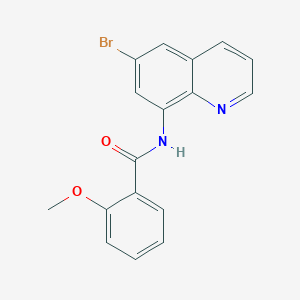 N-(6-bromoquinolin-8-yl)-2-methoxybenzamide