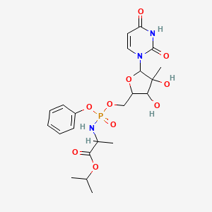 molecular formula C22H30N3O10P B1495257 Sofosbuvir impurity M 