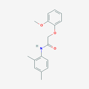 N-(2,4-dimethylphenyl)-2-(2-methoxyphenoxy)acetamide