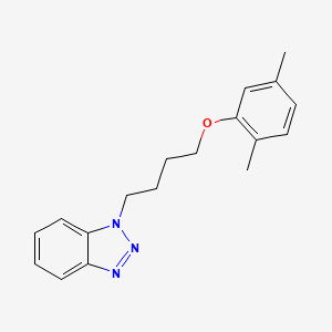 1-[4-(2,5-dimethylphenoxy)butyl]-1H-benzotriazole