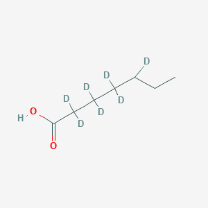 Heptanoic-5,5,6,6,7,7,7-d7acid