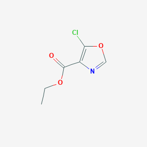 molecular formula C6H6ClNO3 B1495346 Ethyl 5-chlorooxazole-4-carboxylate 