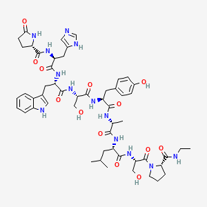 molecular formula C53H71N13O13 B1495373 (Des-Gly10,D-Ala6,Pro-NHEt9)-LHRH (sea bream) CAS No. 319429-24-8