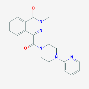 2-methyl-4-{[4-(2-pyridyl)piperazino]carbonyl}-1(2H)-phthalazinone