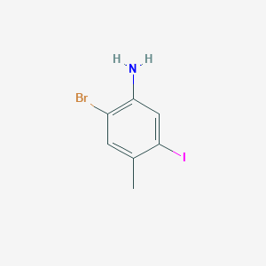 2-Bromo-5-iodo-4-methylaniline