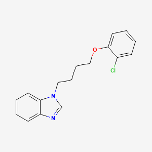 1-[4-(2-chlorophenoxy)butyl]-1H-benzimidazole