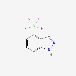 Potassium trifluoro(1H-indazol-4-yl)borate