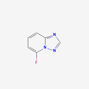 molecular formula C6H4FN3 B1495464 5-Fluoro-[1,2,4]triazolo[1,5-a]pyridine 