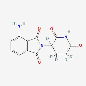 molecular formula C13H11N3O4 B1495477 Pomalidomide-D5 CAS No. 1377838-49-7