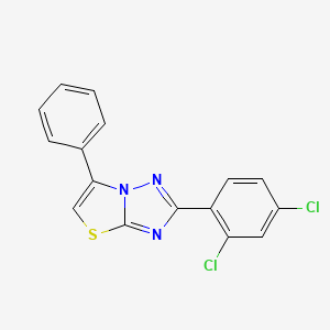 2-(2,4-Dichlorophenyl)-6-phenyl-[1,2,4]triazolo[3,2-b][1,3]thiazole