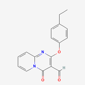 2-(4-ethylphenoxy)-4-oxo-4H-pyrido[1,2-a]pyrimidine-3-carbaldehyde