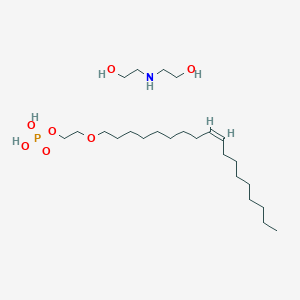 Polyethylene glycol monooleyl ether phosphate diethanolamine salt