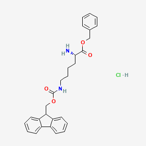 molecular formula C28H31ClN2O4 B1495640 H-Lys(Fmoc)-Obzl.HCl 