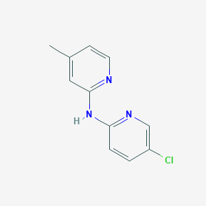molecular formula C11H10ClN3 B1495683 (5-Chloropyridin-2-yl)(4-methylpyridin-2-yl)amine 