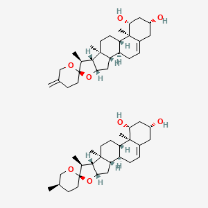 molecular formula C54H82O8 B1495698 Ruscorectal (combination) CAS No. 50933-59-0