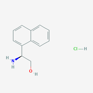 (S)-2-Amino-2-(naphthalen-1-yl)ethanol hydrochloride