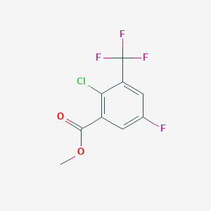 Methyl 2-chloro-5-fluoro-3-(trifluoromethyl)benzoate