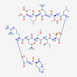 molecular formula C56H97N19O20 B1495794 Fibronectin Fragment (1377-1388) CAS No. 162257-99-0
