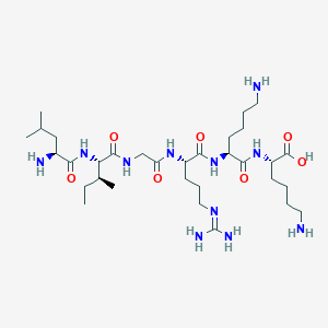 molecular formula C32H63N11O7 B1495795 Fibronectin Fragment (1954-1959) trifluoroacetate CAS No. 184895-13-4