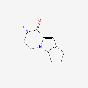 3,4,7,8-Tetrahydro-2H-cyclopenta[4,5]pyrrolo[1,2-a]pyrazin-1(6H)-one
