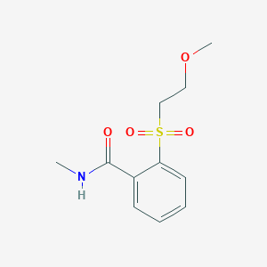 2-[(2-methoxyethyl)sulfonyl]-N-methylbenzamide