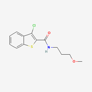 3-chloro-N-(3-methoxypropyl)-1-benzothiophene-2-carboxamide