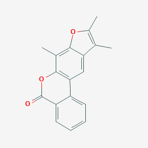 7,9,10-trimethyl-5H-benzo[c]furo[3,2-g]chromen-5-one