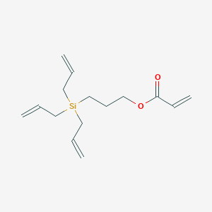 molecular formula C15H24O2Si B1495869 3-(Triallylsilyl)propyl Acrylate (stabilized with MEHQ) CAS No. 1990509-29-9