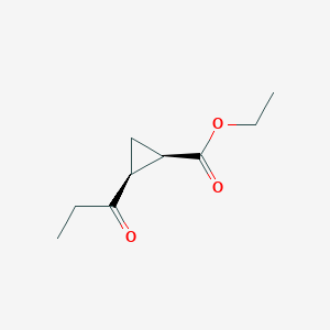 cis-Ethyl 2-propionylcyclopropanecarboxylate
