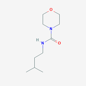 molecular formula C10H20N2O2 B14958937 N-(3-methylbutyl)morpholine-4-carboxamide 