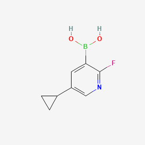 5-Cyclopropyl-2-fluoropyridine-3-boronic acid