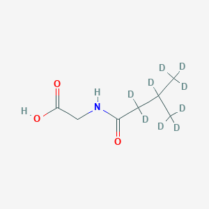 molecular formula C7H13NO3 B1495979 N-Iso Valerylglycine-d9 