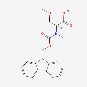 molecular formula C20H21NO5 B1495982 N-(((9H-Fluoren-9-yl)methoxy)carbonyl)-N,O-dimethyl-L-serine 