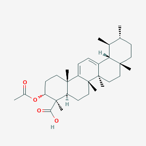 molecular formula C32H48O4 B1495986 Acetyl-9,11-dehydro-beta-boswellic acid CAS No. 122651-20-1