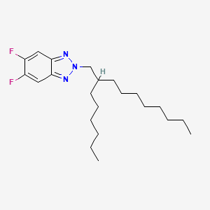 5,6-difluoro-2-(2-hexyldecyl)-2H-benzo[d][1,2,3]triazole