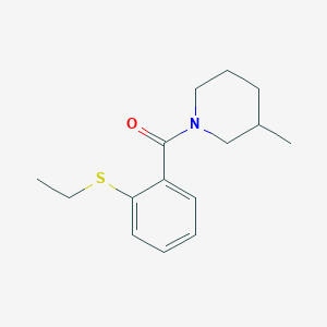 [2-(Ethylsulfanyl)phenyl](3-methylpiperidin-1-yl)methanone