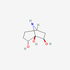 molecular formula C7H13NO3 B1495995 Calystegine A6 CAS No. 177794-04-6