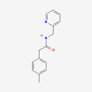 2-(4-methylphenyl)-N-(pyridin-2-ylmethyl)acetamide