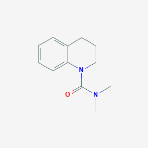 molecular formula C12H16N2O B14960090 N,N-Dimethyl-3,4-dihydroquinoline-1(2H)-carboxamide CAS No. 2637-28-7