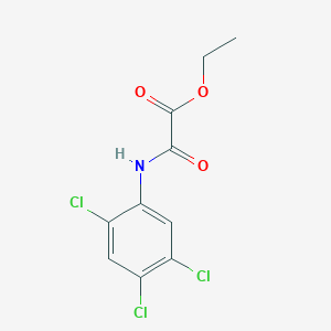 molecular formula C10H8Cl3NO3 B14960102 Ethyl oxo[(2,4,5-trichlorophenyl)amino]acetate 