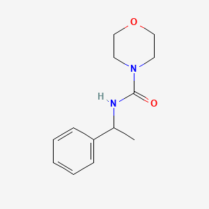 molecular formula C13H18N2O2 B14960134 N-(1-phenylethyl)morpholine-4-carboxamide 